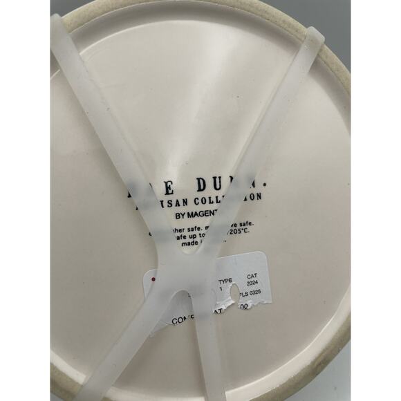 Rae Dunn Spring Floral Mini Baking Dish With Flower Topper NEW - Picture 8 of 8